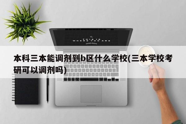 本科三本能调剂到b区什么学校(三本学校考研可以调剂吗)